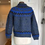 FRON enterprises Icelandic wool fair isle sweater Blue Photo 8