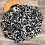 Urban Outfitters  BDG zebra print denim jacket‎ women’s size S Photo 1