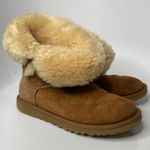 UGG  Australia Bailey button short boots‎ chestnut size 6 Photo 0