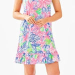 Lilly Pulitzer Dress Womens XS Rejina Havana Cocktail Cap Sleeve Resortwear Photo 0