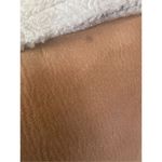 Daniel Benjamin Faux Leather Sherpa Lined Embroidered Boho Style Jacket Size Sma Tan Photo 8