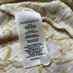 Sundance  Women's Yellow Top Peasant Blouse Embroiered Crochet‎ Size Small Photo 5