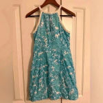 Lilly Pulitzer  She's A Fox print dress sz 2 Style 72866 Blue Photo 2