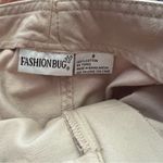 Vintage Fashion Bug Beige Denim Front Slit Maxi Skirt. Size 8 Tan Photo 4