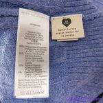 Madewell NEW Donegal dowden Henley Sweater in Coziest Yarn, blue, 2X Photo 11