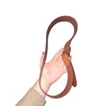 American Eagle ✨ WOMEN BROWN HIGH-WAISTED LEATHER SZ MEDIUM BELT✨ Photo 5