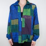 Vintage 90s Koret Sport Funky Geometric Windbreaker Jacket Size M Photo 1