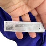 Eileen Fisher  Size Large Royal Blue Indigo 100% Silk Tank Top Classic Photo 3