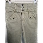 Veronica Beard  Womens 26 Green Giselle Skinny Flare Denim Jeans Flare Photo 1