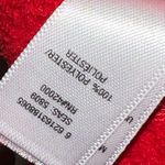 Pink k 2 piece set red cozy pjs with cute heart design. Size L Photo 6