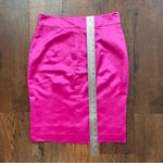 Trina Turk  hot pink silk pencil skirt Photo 6