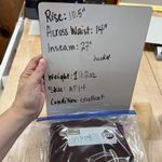 Lucky Brand  Hi-Rise Ankle Maroon Denim Jeans Size 29 Photo 8