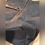 Kate Spade  Black Canvas Tote with Leather Trim Photo 6