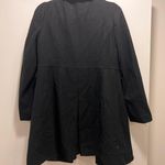 Women black peacoat jacket size 6 Photo 4