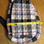 Vera Bradley  Essential Sling Backpack Crossbody Plaid Bag Red Blue Checked Photo 5