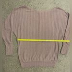 Charlotte Russe Charolette Russe Ribbed Fur Cozy 3/4 Long-Sleeve Top Photo 5