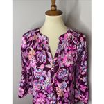 Lilly Pulitzer Amarena Cherry Tropical With A Twist Norris Button Print Dress S Photo 5