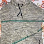 Reebok small women’s pullover drawstring yellow gray hoodie Photo 5