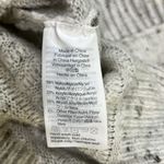 Madewell  Belmont Donegal Mock Neck Sweater XXS Ribbed Wool Ivory Cream Photo 5