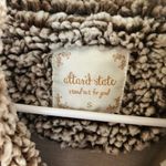 Altar'd State  Cozy Brown Fleece Jacket Quarter Zip Pullover Size Small Like New Photo 1