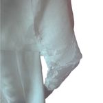 Lulus Lulu’s Radiant Intentions White Floral Pleated One-Shoulder Midi Dress size M‎ Photo 9