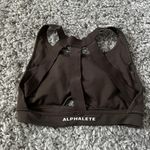 Alphalete Brown Sport Bra Size Medium Photo 1