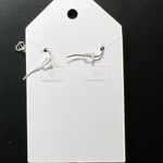 Pink Red Hearts Beaded Teardrop Drop Pierced Earrings New Photo 1