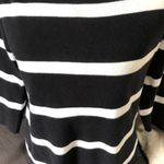 LAUREN JEANS Blue & White 3/4 Sleeve Top Size M Size M Photo 1