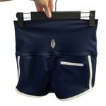 Free People Island Time Shorts Size Small NWOT Blue Photo 4