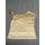 Vidussa Off Shoulder Top Womens Size XXL Gold Tie Sleeve Short Sleeve Blouse NWT Photo 10