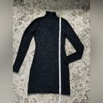 Dressy long sleeve sweater dress 🌟🌟🌟 Black Size M Photo 8