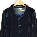 Charter Club  Back Velvet Button-Down Shirt NEW XL Photo 2