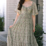 Morning Lavender Dress Green Size XS Photo 0