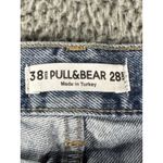 Pull & Bear  Jeans Women‎ 38 EUR Button Fly Frayed Raw Hem Denim Pants Photo 8
