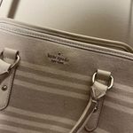 Kate Spade Evangelie Striped Satchel Handbag Photo 4