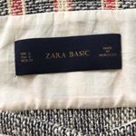 ZARA tweed cropped striped blazer jacket, size small Photo 3