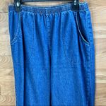 Blair Vintage  High Rise Elastic Stretch Waistband Pull On Denim Pants Si… Photo 5