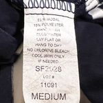 Elan 8 Way Convertible Multi Way Striped Jersey Dress Swim Coverup Blue White M Photo 8