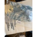 Free People Movement Love Tie Dye Tank Top Muscle Tee Cream Blue Crop Large Photo 6