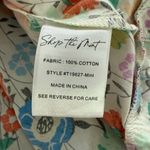 Shop The Mint Always Ready Cream White Floral Mini Dress M Photo 7