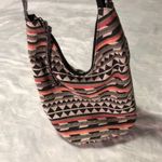 Super Cute Bohemian Aztec Design Sack Purse Brown Photo 4