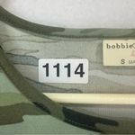 Bobbie & Brooks Bobbie Brooks Long Sleeve Camo Cropped Shirt Womens Small Green Photo 9