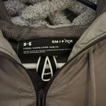 Under Armour Metallic Purple  Lilac Woven Half-Zip Storm Jacket Photo 1