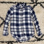 American Eagle Boyfriend Fit Plaid Flannel Photo 8