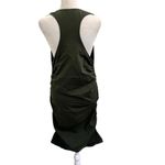 Blanqi Sleeveless Maternity Pregnancy Tank Dress Olive Green size Medium/Large Photo 4