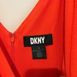 DKNY  Sleeveless Faux Wrap‎ Dress orange size 22W Photo 4