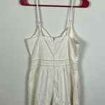 Great Jones White Twist Front Eyelet Romper Size 8 Photo 8