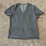 FIGS  Technical Collection Scrub Top Large Used Good Condition Black Sleeveless Photo 0