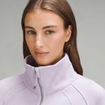Lululemon NWT Scuba Oversized Funnel Neck Half Zip / Lilac Ether M/L Photo 3