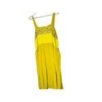 MAISON MARGIELA Yellow Lace Eyelet Trim Open Waist Oversized Dress size 10 Photo 11